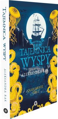 Tajemnica wyspy. Autor: Aleksandra Rak. SmakLiter.pl Okładka książki Tajemnica wyspy