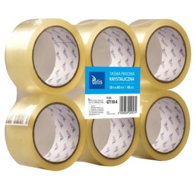 Opakowanie Taśma pakowa krystaliczna 48mm x 50m (GT110-A)