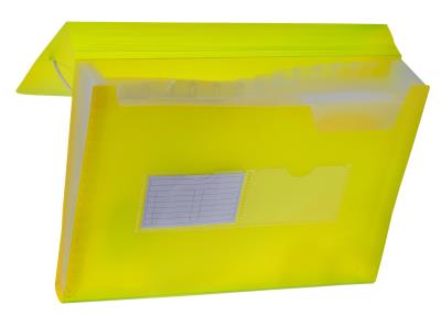 Opakowanie Teczka harmonijkowa z gumką nar. A4 żółt. BT621-Y