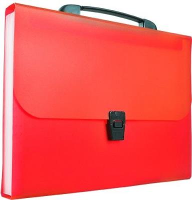 Opakowanie Teczka harmonijkowa z rączką A4 czerwona BT623-C