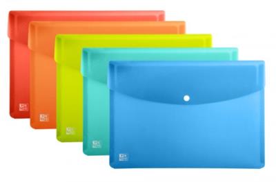 Teczka kopertowa A4 PP Urban przejrzysty (5szt). Wydawca: Oxford. SmakLiter.pl Opakowanie Teczka kopertowa A4 PP Urban przejrzysty (5szt)