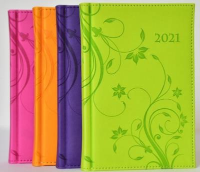 Opakowanie Terminarz 2022 Dzienny B6 Vivella kwiaty MIX