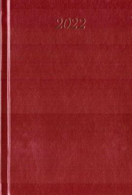 Opakowanie Terminarz 2022 Tygodniowy A5 DIVAS Bordo