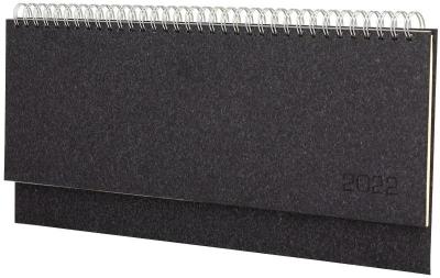Opakowanie Terminarz 2022 tygodniowy leżący Natura czarny