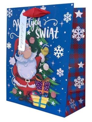 Opakowanie Torba QPM-089 Boże Narodzenie Mikołaje