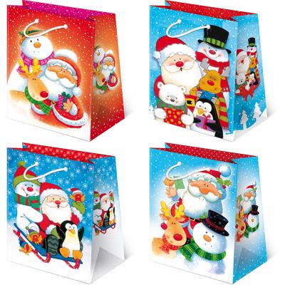 Opakowanie Torebki ozdobne  BN T-17L set S-31 Mikołaj rysunkowy 5 sztuk