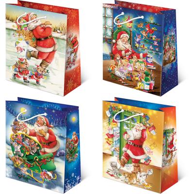 Opakowanie Torebki ozdobne BN XL set S-32 Mikołaj baśniowy 10 sztuk