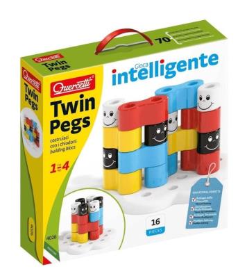 Twin Pegs. Wydawca: Quercetti. SmakLiter.pl Opakowanie Twin Pegs