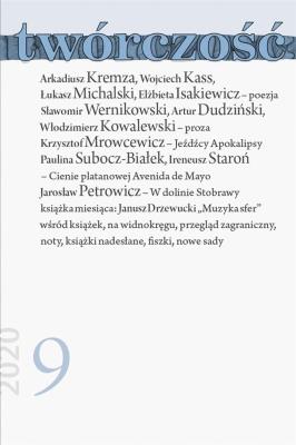 Okładka książki Twórczość 9/2021