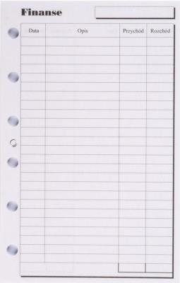 Opakowanie Wkład do organizera ST Finanse ANTRA