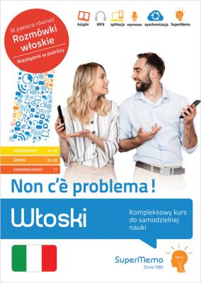 Włoski. Non c' problema! Kompleksowy kurs do.... Autor: Braun Sławomir. SmakLiter.pl Okładka książki Włoski. Non c' problema! Kompleksowy kurs do...