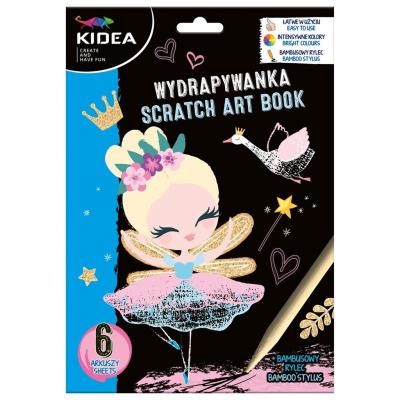 Wydrapywanka wróżki KIDEA. Wydawca: Derform. SmakLiter.pl Opakowanie Wydrapywanka wróżki KIDEA