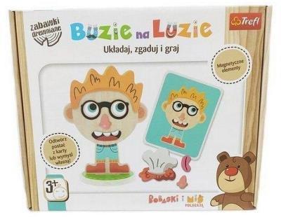Opakowanie Zabawka drewniana - Buzie na luzie TREFL