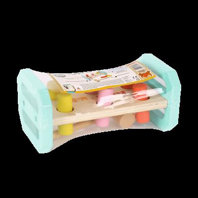 Opakowanie Zabawka drewniana Przebijanka Bobaski i Miś 61502