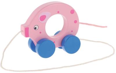 Opakowanie Zabawka drewniana - Świnka. Bobaski i Miś TREFL