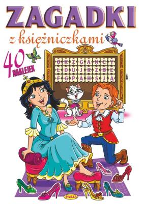 Zagadki z księżniczkami. Autor: Ernest Błędowski. SmakLiter.pl Okładka książki Zagadki z księżniczkami