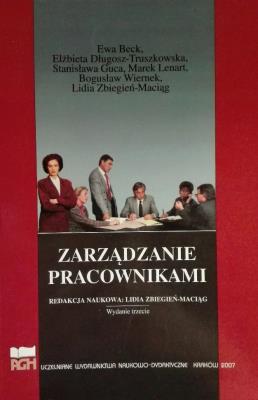 Okładka książki Zarządzanie pracownikami