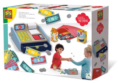 Zestaw do zabawy w supermarket. Wydawca: SES NL. SmakLiter.pl Opakowanie Zestaw do zabawy w supermarket