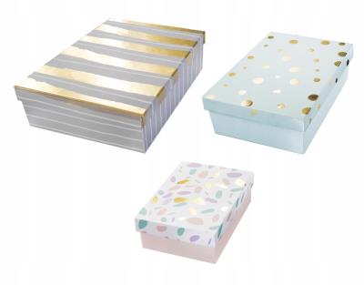 Opakowanie Zestaw Pudełek Prezentowych