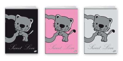 Zeszyt A5 32K kratka SWEET LOVE pakiet 20 sztuk. Wydawca: Melisa Bel. SmakLiter.pl Opakowanie Zeszyt A5 32K kratka SWEET LOVE pakiet 20 sztuk