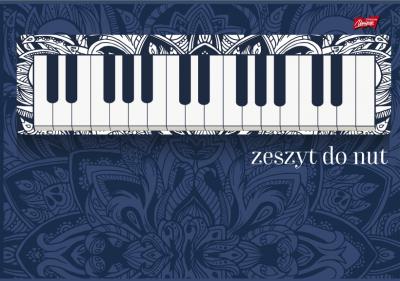 Opakowanie Zeszyt do nut A5 16 kartek PAKIET 25 sztuk