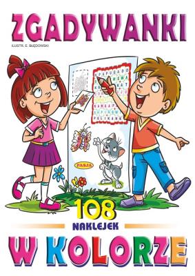Zgadywanki w kolorze. Autor: Ernest Błędowski. SmakLiter.pl Okładka książki Zgadywanki w kolorze