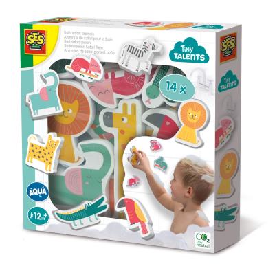 Zwierzęta z dżungli w kąpieli. Wydawca: SES NL. SmakLiter.pl Opakowanie Zwierzęta z dżungli w kąpieli