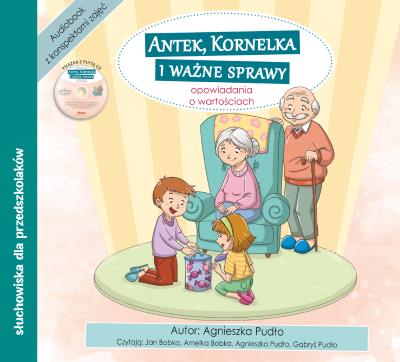 Okładka książki Antek, Kornelka i ważne sprawy audiobook