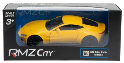 Opakowanie Aston Martin Vantage Yellow RMZ