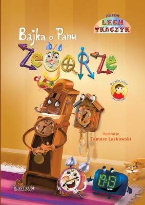 Okładka książki Bajka o Panu Zegarze + CD