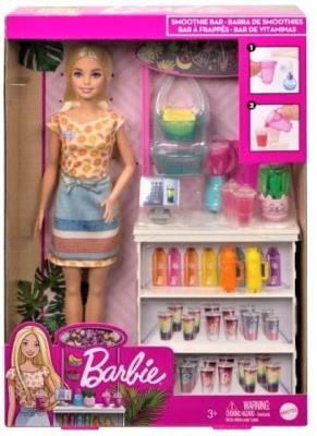 Opakowanie Barbie Lalka + barek Smoothie