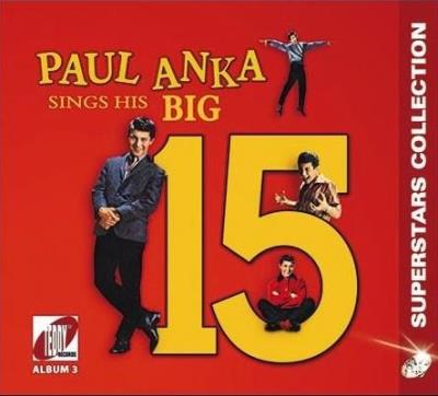 Big 15 CD. Autor: Paul Anka. SmakLiter.pl Okładka książki Big 15 CD