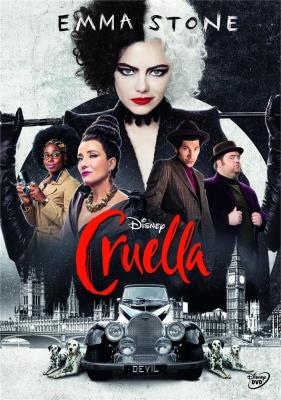Cruella DVD. Autor: Craig Gillespie. SmakLiter.pl Okładka książki Cruella DVD