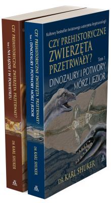 Czy prehistoryczne zwierzęta przetrwały? T.1-2. Autor: Dr. Karl Shuker. SmakLiter.pl Okładka książki Czy prehistoryczne zwierzęta przetrwały? T.1-2