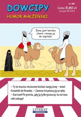 Okładka książki Dowcipy Humor małżeński Nr 98