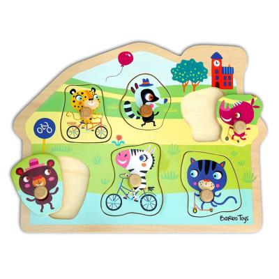 Opakowanie Drewniane puzzle, Układanka, Dopasuj Kształty