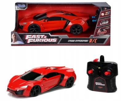 Opakowanie Fast & Furious RC Lykan Hypersport 1:16
