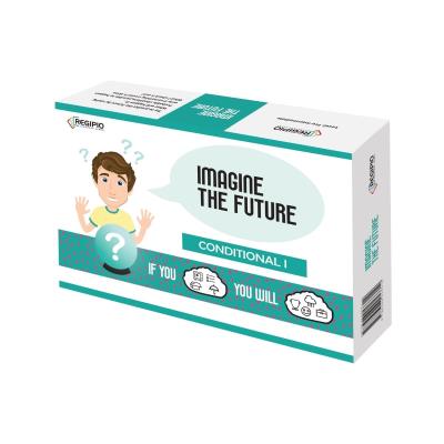 Game Imagine the future conditional I. Wydawca: Regipio. SmakLiter.pl Opakowanie Game Imagine the future conditional I