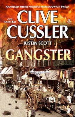Gangster wyd. specjalne. Autor: Clive Cussler, Scott Justin. SmakLiter.pl Okładka książki Gangster wyd. specjalne