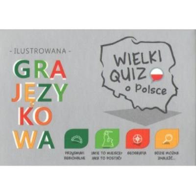 Okładka książki Gra językowa - Wielki Quiz o Polsce