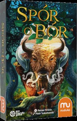 Gra Spór o bór. Wydawca: Muduko PAP. SmakLiter.pl Opakowanie Gra Spór o bór