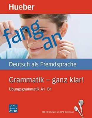 Okładka książki Grammatik - ganz klar!+ nagrania audio online