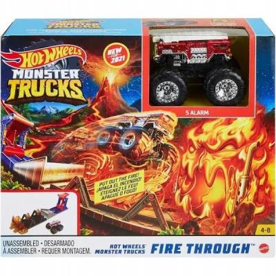 Opakowanie Hot Wheels Monster Trucks Ogniste starcie