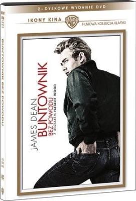 Ikony Kina. Buntownik bez powodu (2 DVD). Autor: Drayson Nicholas. SmakLiter.pl Okładka książki Ikony Kina. Buntownik bez powodu (2 DVD)