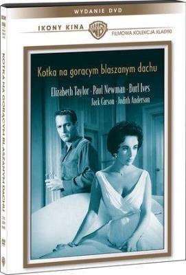Ikony Kina. Kotka na gorącym blaszanym dachu DVD. Autor: Richard Brooks. SmakLiter.pl Okładka książki Ikony Kina. Kotka na gorącym blaszanym dachu DVD