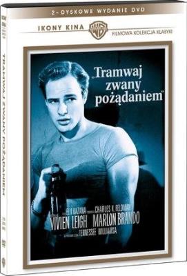 Ikony Kina. Tramwaj zwany pożądaniem (2 DVD). Autor: Elia Kazan. SmakLiter.pl Okładka książki Ikony Kina. Tramwaj zwany pożądaniem (2 DVD)