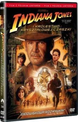 Indiana Jones i Królestwo Kryształowej Czaszki DVD. Autor: Steven Spielberg. SmakLiter.pl Okładka książki Indiana Jones i Królestwo Kryształowej Czaszki DVD