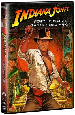 Indiana Jones i poszukiwacze zaginionej Arki DVD. Autor: Steven Spielberg. SmakLiter.pl Okładka książki Indiana Jones i poszukiwacze zaginionej Arki DVD