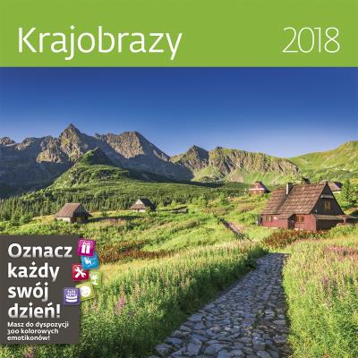 Opakowanie Kalendarz 2018 krajobrazy 30x30