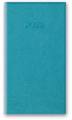 Opakowanie Kalendarz 2022 11T A6 kieszonkowy turkus vivella
